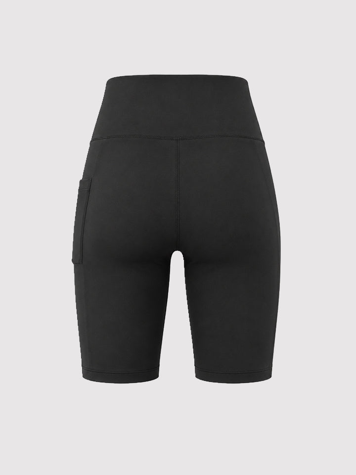 Bermuda Feminina - Active com Bolso Preta