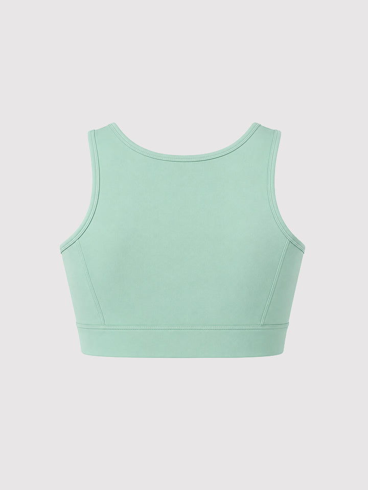 Top Nadador Feminino - Verde Matcha