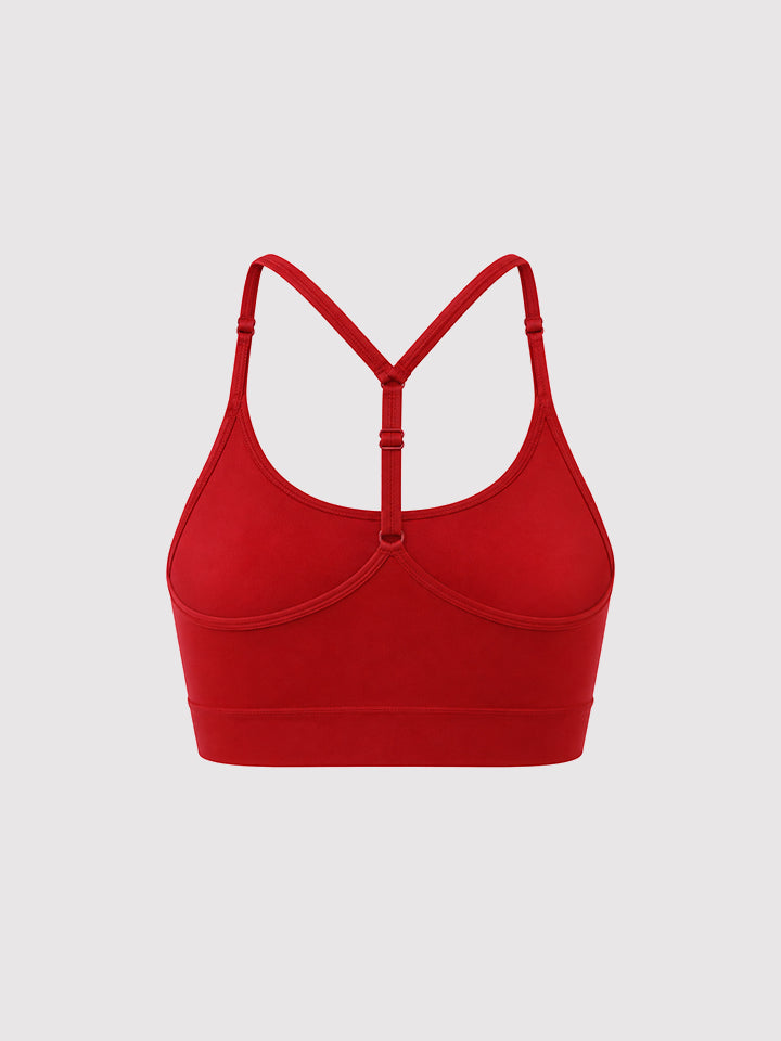 Top Feminino Regulagem em Y -  Vermelho Rubi