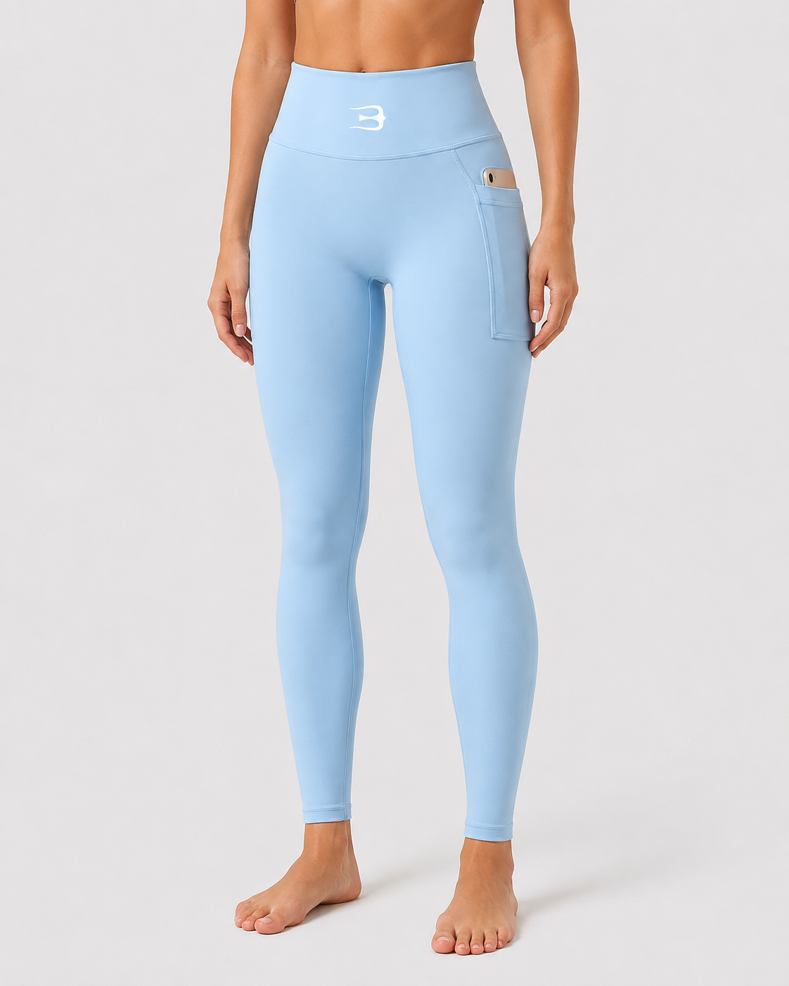 Legging Feminina - Active com Bolso Azul Serenity