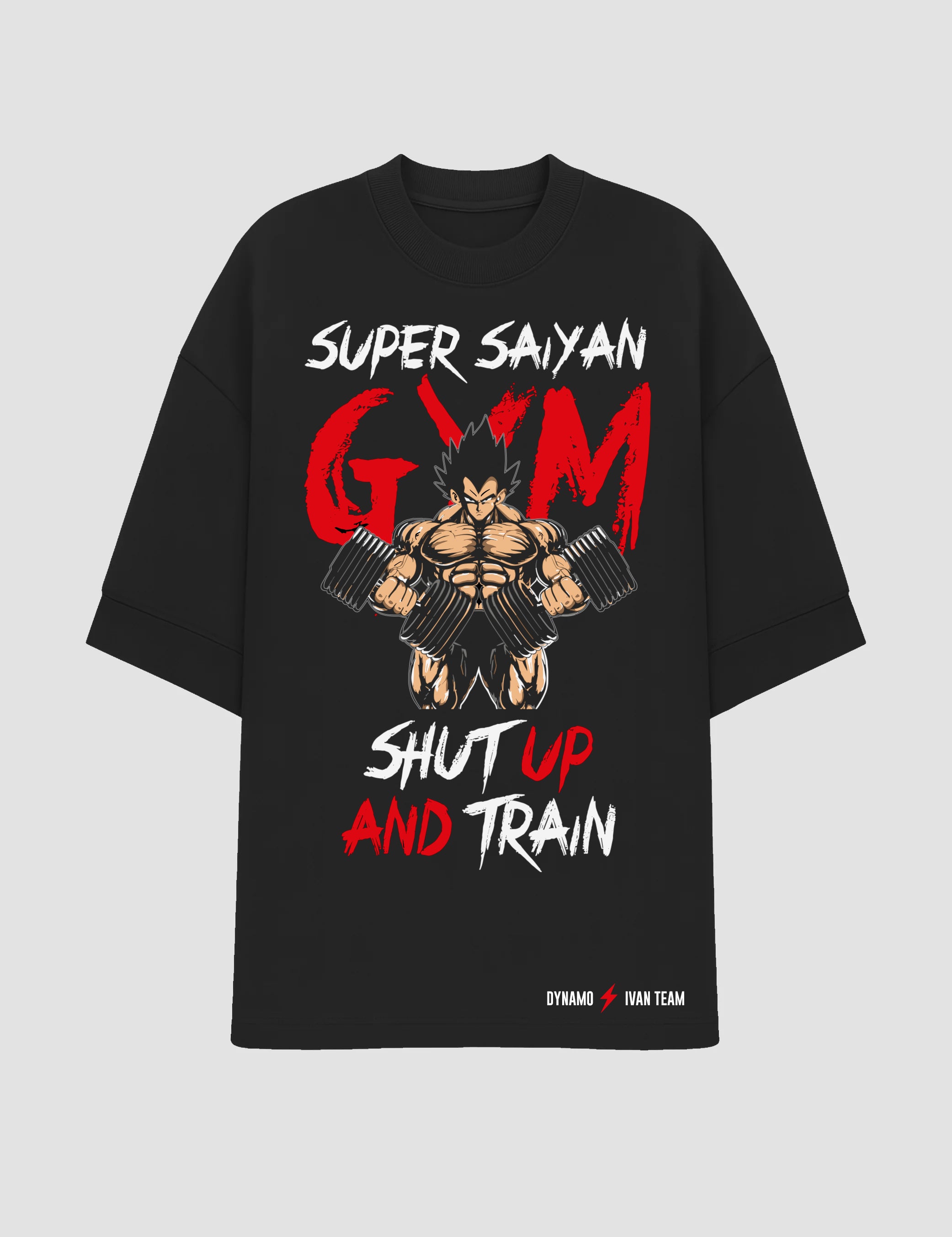 Oversized - Super Saiyan Gym Ivan Team