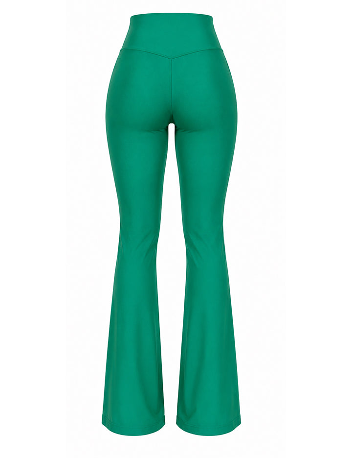 Calça-  Flare Milano Esmeralda