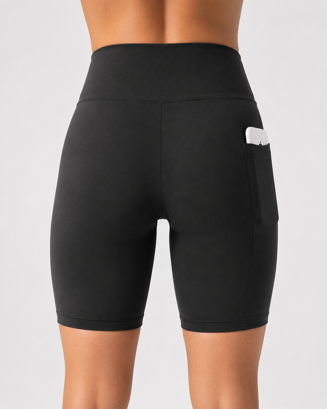 Bermuda Feminina - Active com Bolso Preta